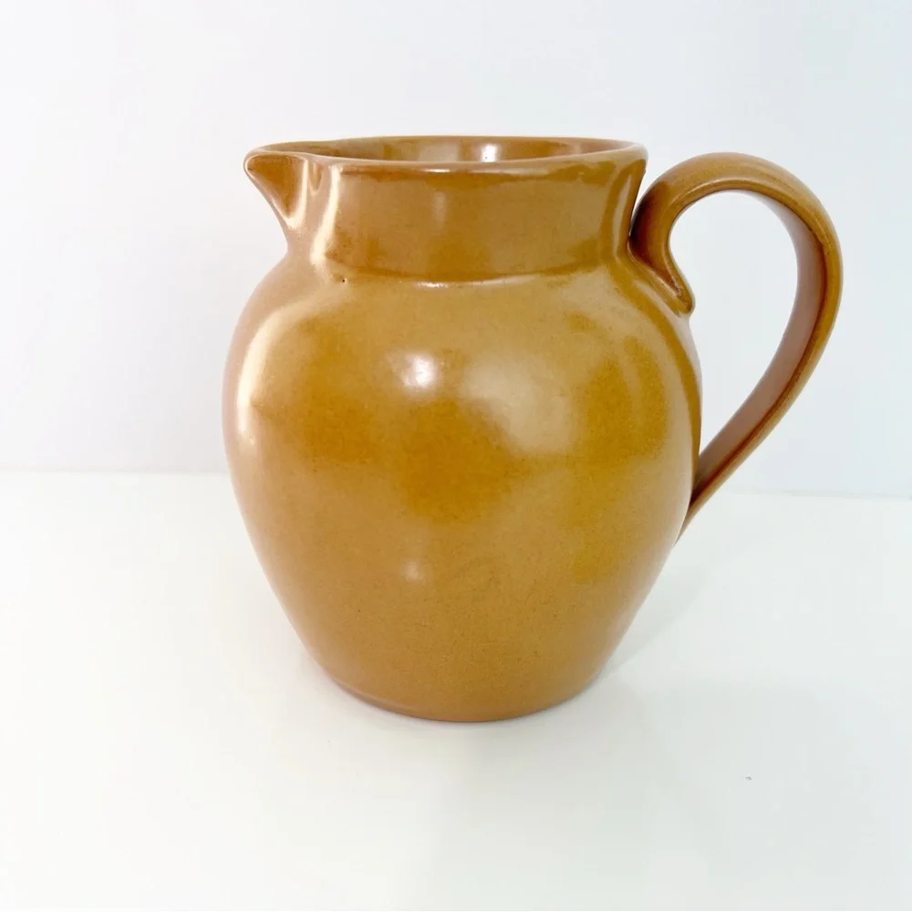 Handmade tan pottery